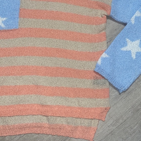 VICI American Flag Long Sleeve Sweater - Picture 3 of 7